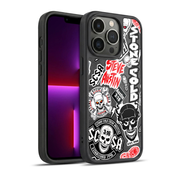 WWE Stone Cold Steve Austin Icons Gel Armour Case For Apple iPhone 13 Pro
