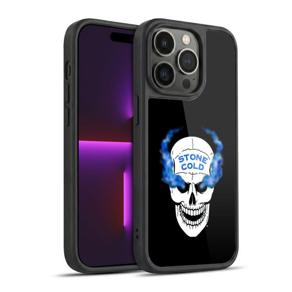WWE Stone Cold Steve Austin Retro Skull Gel Armour Case For Apple iPhone 14 Pro