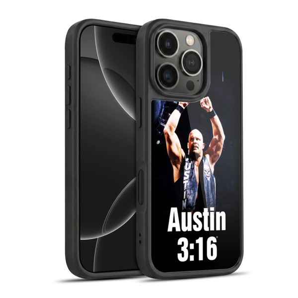 WWE Stone Cold Steve Austin Photo Gel Armour Case For Apple iPhone 16 Pro