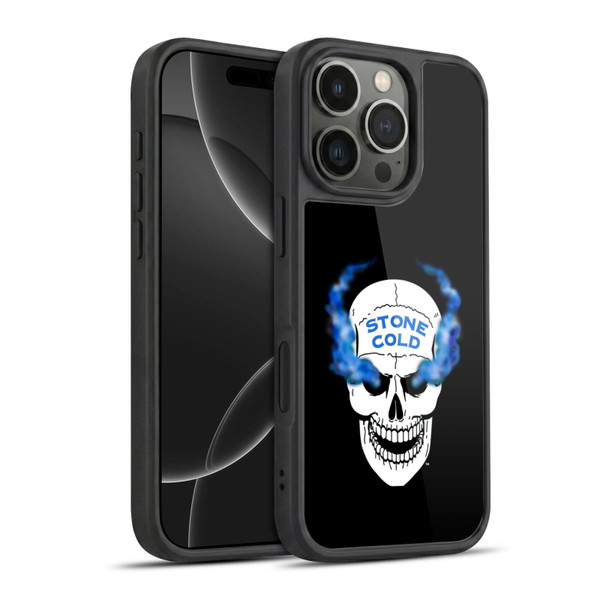 WWE Stone Cold Steve Austin Retro Skull Gel Armour Case For Apple iPhone 16 Pro