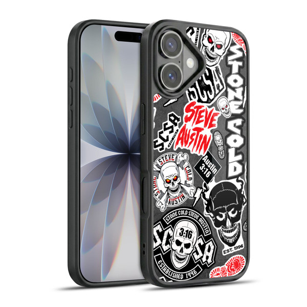WWE Stone Cold Steve Austin Icons Gel Armour Case For Apple iPhone 17