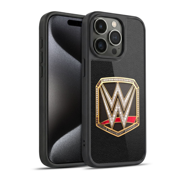 WWE Title Belts Championship Gel Armour Case For Apple iPhone 15 Pro