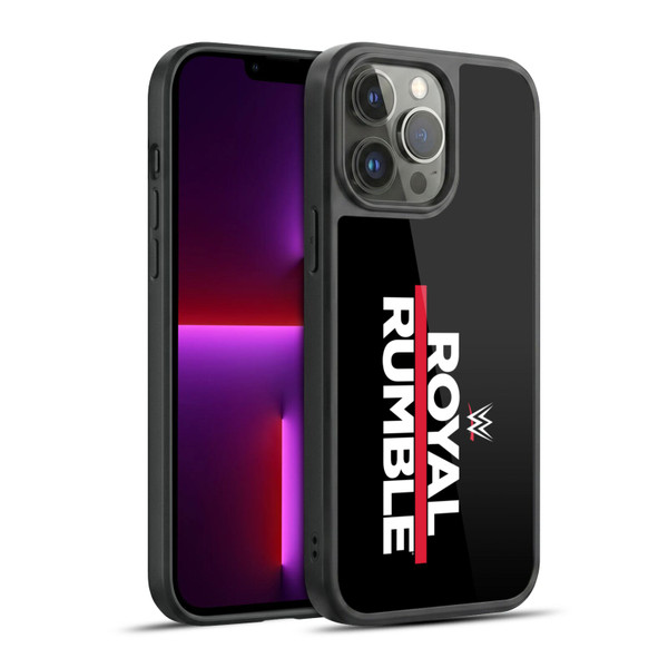 WWE TV Program Logo Royal Rumble Gel Armour Case For Apple iPhone 13 Pro Max