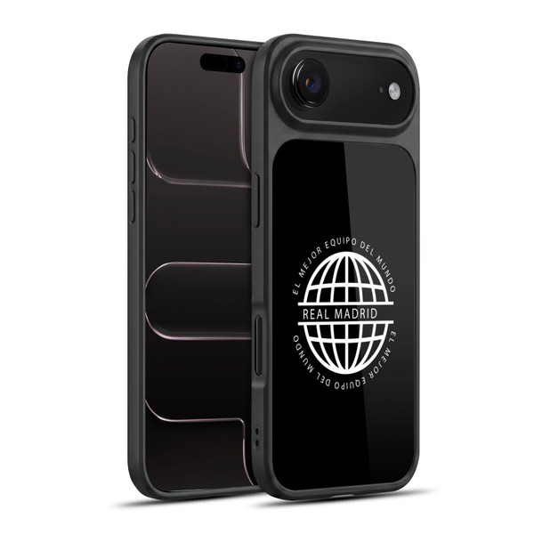 Real Madrid CF Legend White Logo Gel Armour Case For Apple iPhone 17 Air