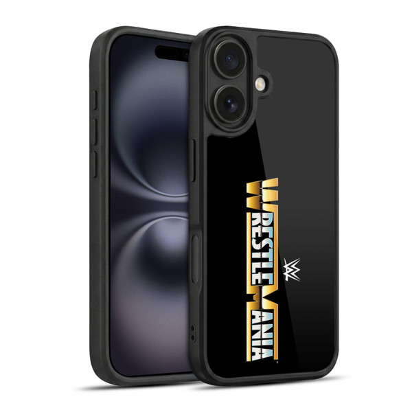 WWE TV Program Logo Wrestlemania Gel Armour Case For Apple iPhone 16