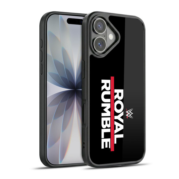WWE TV Program Logo Royal Rumble Gel Armour Case For Apple iPhone 17