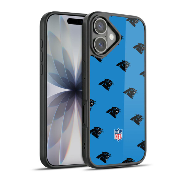 NFL Carolina Panthers Artwork Patterns Gel Armour Case For Apple iPhone 17