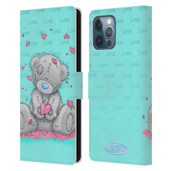 Me To You Classic Tatty Teddy Love Leather Book Wallet Case Cover For Apple iPhone 12 Pro Max