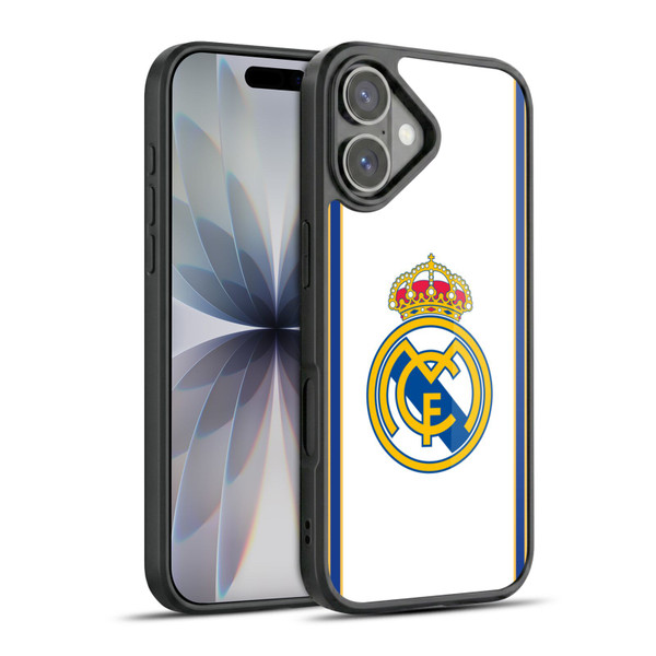 Real Madrid CF Retro Bring Back 99/00 White Gel Armour Case For Apple iPhone 17