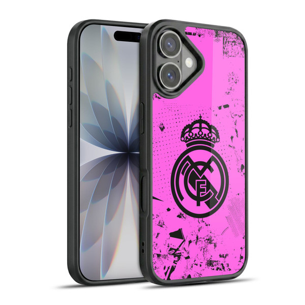 Real Madrid CF Urban Pink Gel Armour Case For Apple iPhone 17