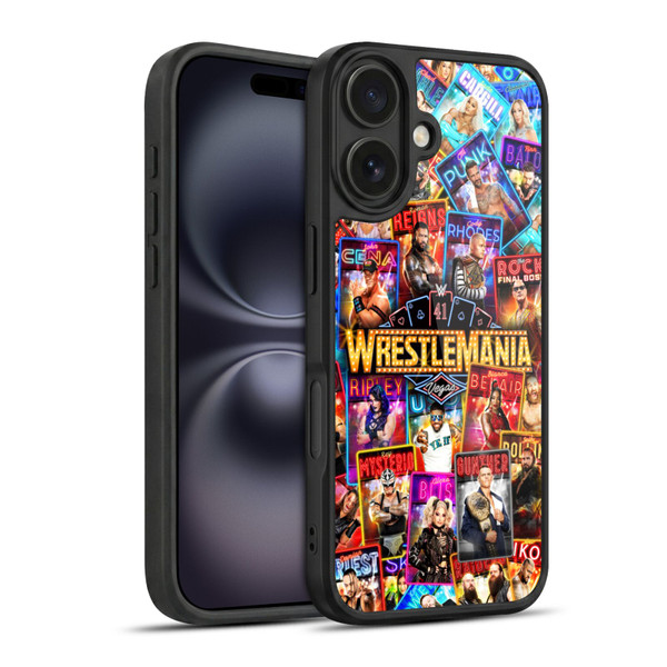 WWE Wrestlemania 41 Key Art Poster Gel Armour Case For Apple iPhone 16