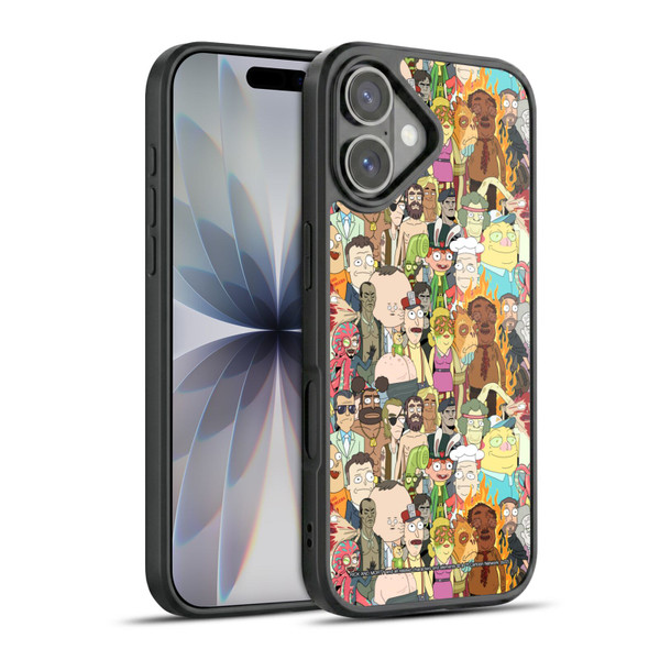 Rick And Morty Season 3 Graphics Interdimensional Space Cable Gel Armour Case For Apple iPhone 17