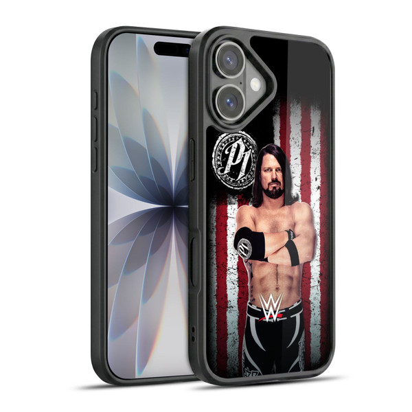 WWE American Flag Superstars AJ Styles Gel Armour Case For Apple iPhone 17