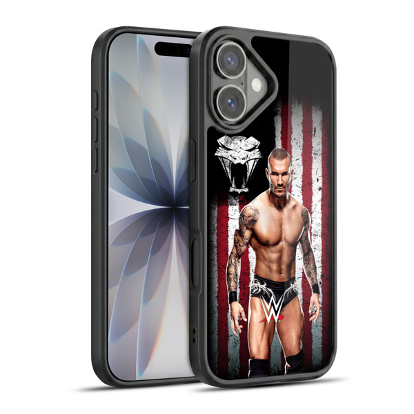 WWE American Flag Superstars Randy Orton Gel Armour Case For Apple iPhone 17