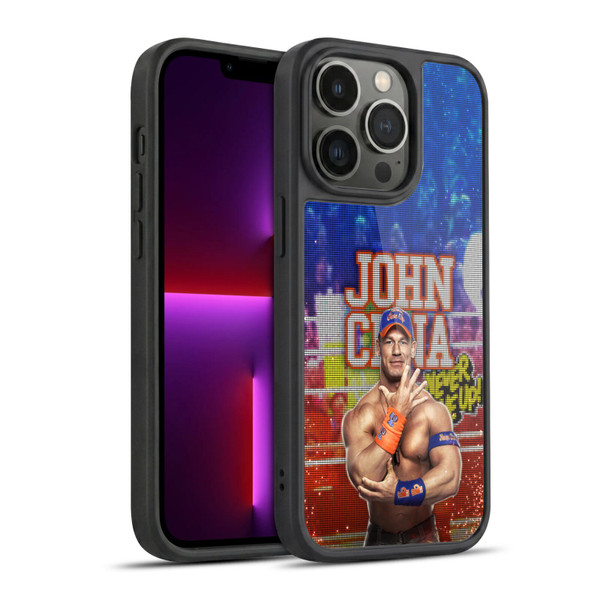 WWE 2017 John Cena LED Image Gel Armour Case For Apple iPhone 13 Pro