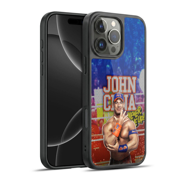 WWE 2017 John Cena LED Image Gel Armour Case For Apple iPhone 16 Pro Max
