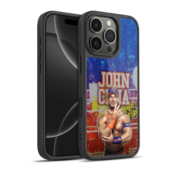 WWE 2017 John Cena LED Image Gel Armour Case For Apple iPhone 16 Pro