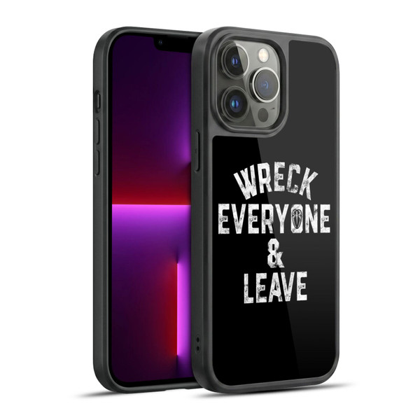 WWE R. Reigns Graphics Wreck Everyone & Leave Gel Armour Case For Apple iPhone 13 Pro Max