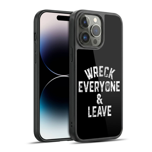 WWE R. Reigns Graphics Wreck Everyone & Leave Gel Armour Case For Apple iPhone 14 Pro Max