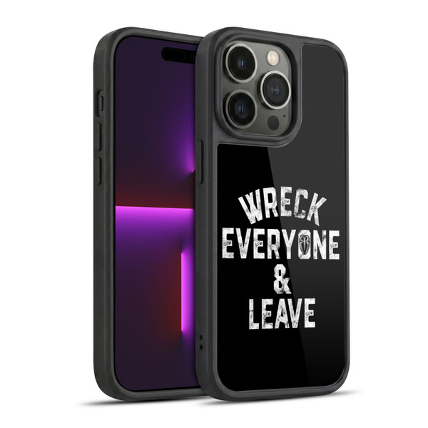 WWE R. Reigns Graphics Wreck Everyone & Leave Gel Armour Case For Apple iPhone 14 Pro