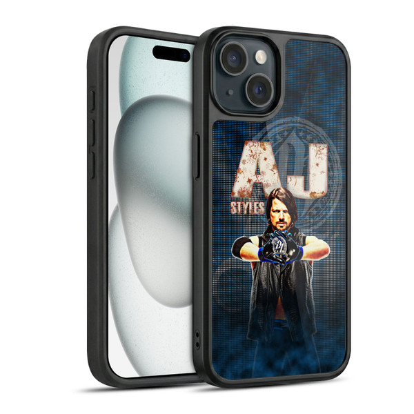 WWE Superstars AJ Styles Gel Armour Case For Apple iPhone 15