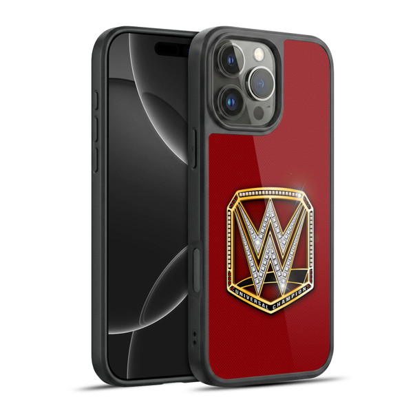 WWE Title Belts Universal Champion Gel Armour Case For Apple iPhone 16 Pro Max