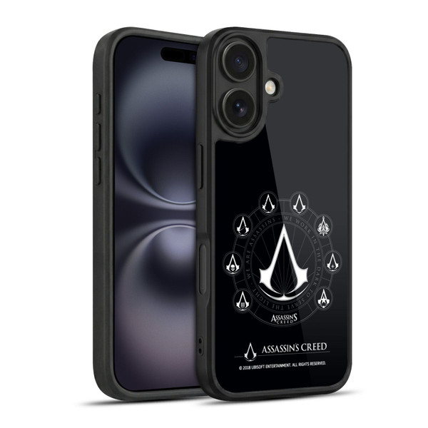 Assassin's Creed Legacy Logo Crests Gel Armour Case For Apple iPhone 16