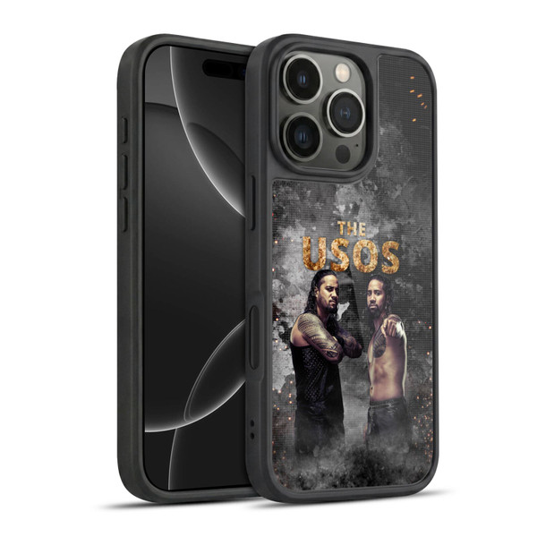 WWE The Usos LED Image Gel Armour Case For Apple iPhone 16 Pro