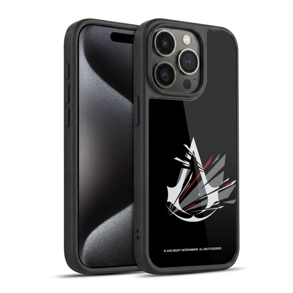 Assassin's Creed Logo Shattered Gel Armour Case For Apple iPhone 15 Pro