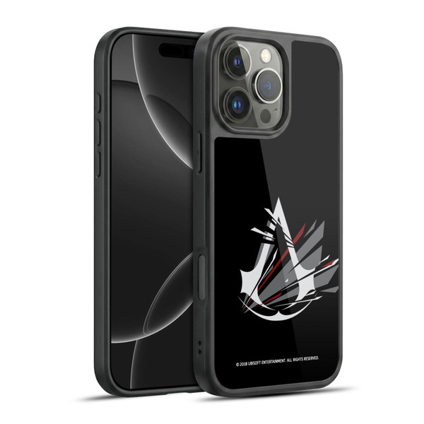 Assassin's Creed Logo Shattered Gel Armour Case For Apple iPhone 16 Pro Max