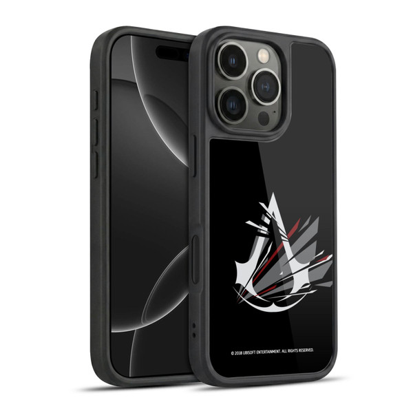 Assassin's Creed Logo Shattered Gel Armour Case For Apple iPhone 16 Pro