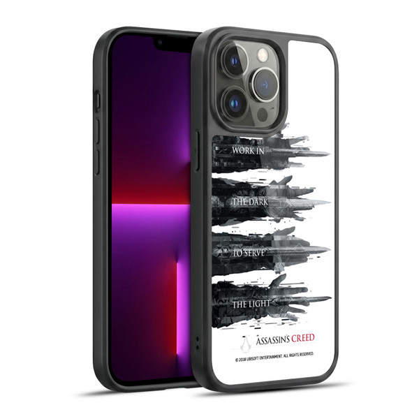 Assassin's Creed Legacy Typography Hidden Blades Gel Armour Case For Apple iPhone 13 Pro Max