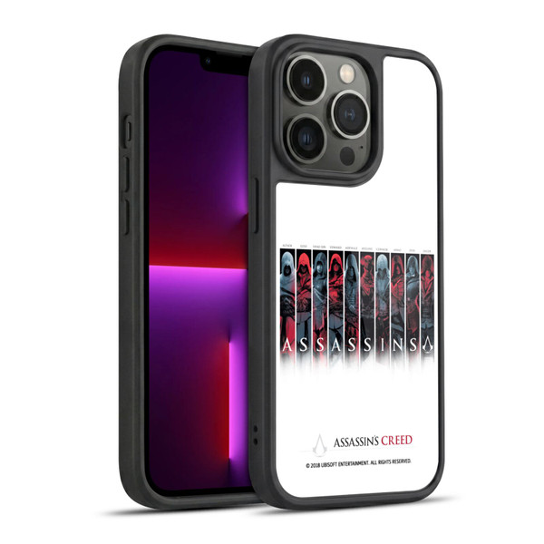 Assassin's Creed Legacy Typography Characters Gel Armour Case For Apple iPhone 13 Pro