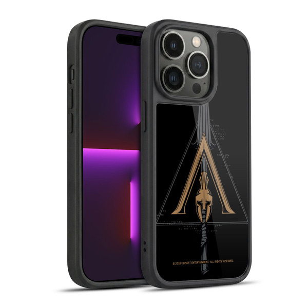 Assassin's Creed Odyssey Artwork Crest & Broken Spear Gel Armour Case For Apple iPhone 14 Pro