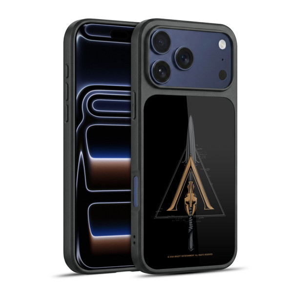 Assassin's Creed Odyssey Artwork Crest & Broken Spear Gel Armour Case For Apple iPhone 17 Pro Max