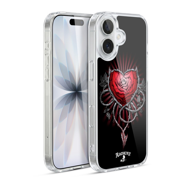 Alchemy Gothic Graphic Art Devils Rose Soft Gel Case for Apple iPhone 17