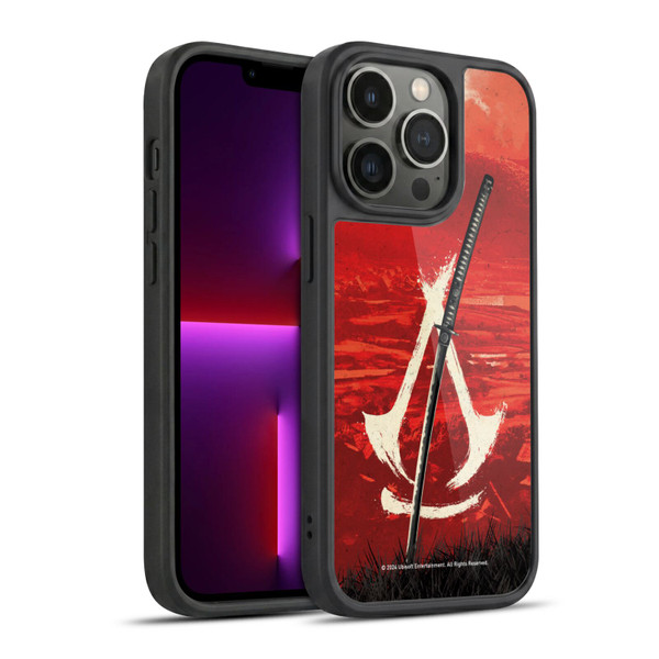 Assassin's Creed Shadows Graphics Crest Katana Gel Armour Case For Apple iPhone 13 Pro
