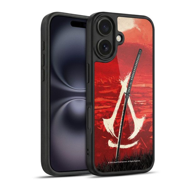 Assassin's Creed Shadows Graphics Crest Katana Gel Armour Case For Apple iPhone 16