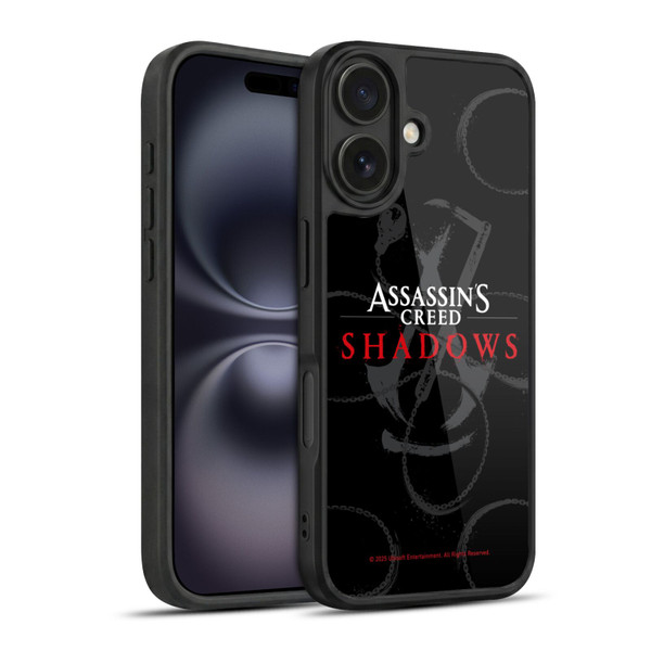 Assassin's Creed Shadows Graphics Red Logo Gel Armour Case For Apple iPhone 16