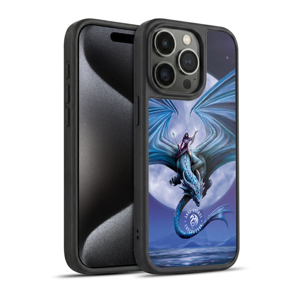 Anne Stokes Dragons 3 Moonstone Gel Armour Case For Apple iPhone 15 Pro