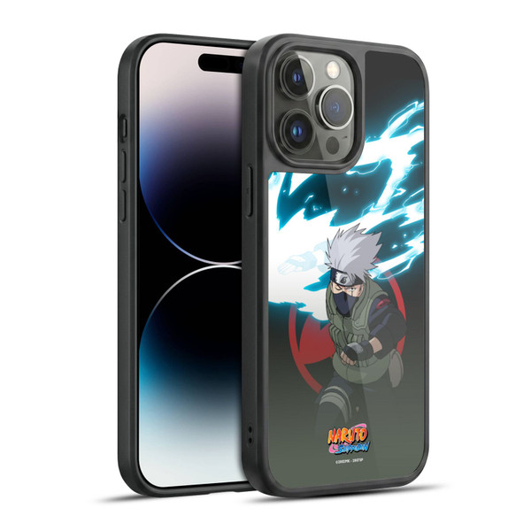 Naruto Shippuden Character Art Kakashi Hatake Gel Armour Case For Apple iPhone 14 Pro Max