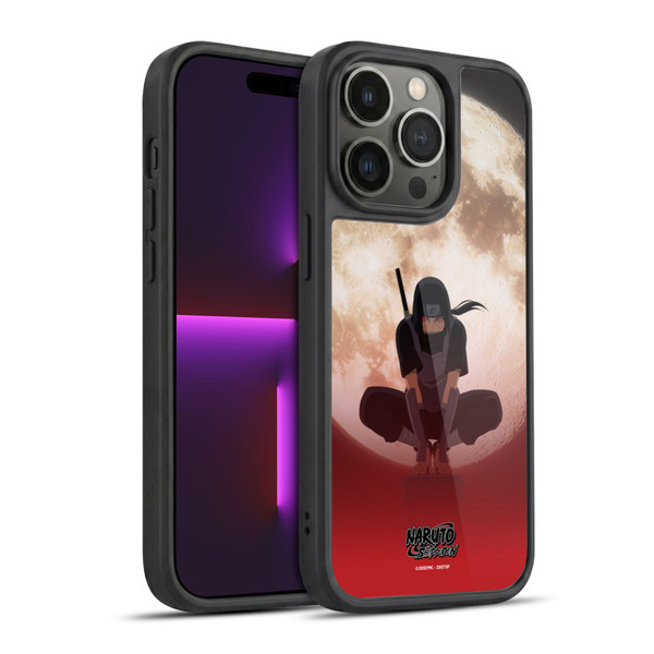 Naruto Shippuden Character Art Itachi Uchiha Moon Gel Armour Case For Apple iPhone 14 Pro