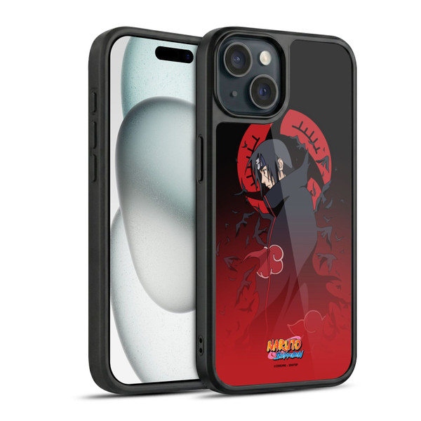 Naruto Shippuden Character Art Itachi Uchiha Gel Armour Case For Apple iPhone 15