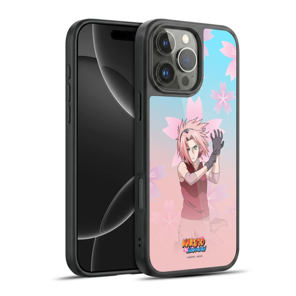 Naruto Shippuden Character Art Sakura Haruno Gel Armour Case For Apple iPhone 16 Pro Max