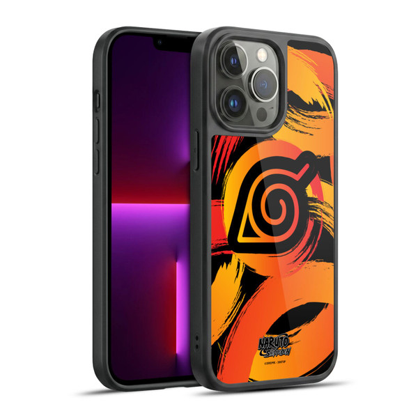 Naruto Shippuden Iconic Konoha Nine Tails Gel Armour Case For Apple iPhone 13 Pro Max
