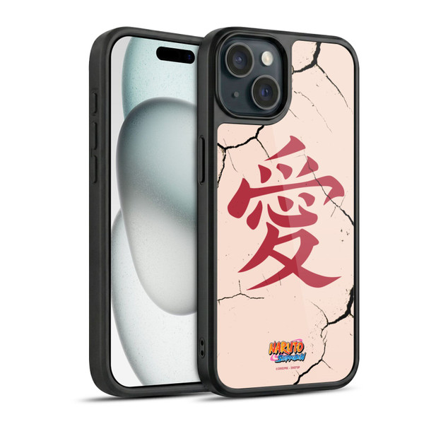 Naruto Shippuden Iconic Gaara Tattoo Gel Armour Case For Apple iPhone 15