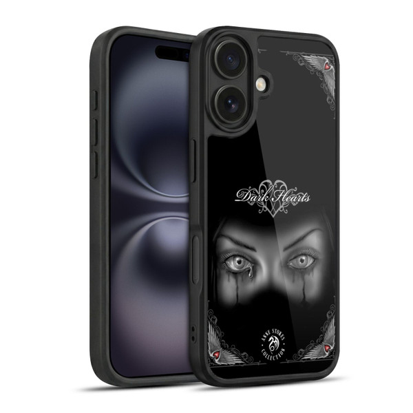 Anne Stokes Gothic Sad Eyes Gel Armour Case For Apple iPhone 16