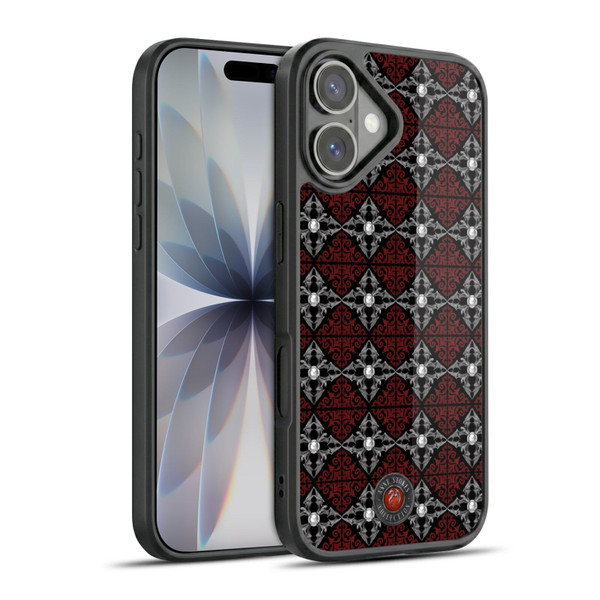 Anne Stokes Gothic Bat Moon Patttern Gel Armour Case For Apple iPhone 17