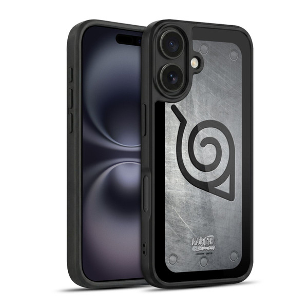 Naruto Shippuden Iconic Konoha Headband Gel Armour Case For Apple iPhone 16