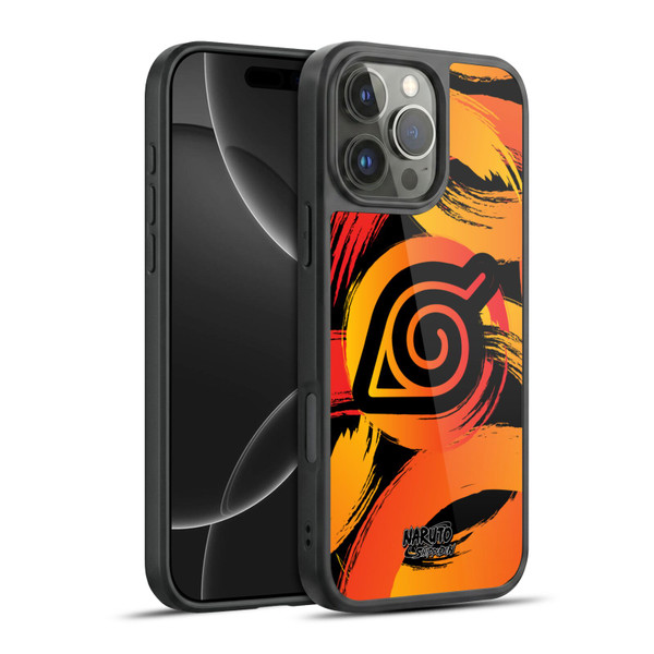 Naruto Shippuden Iconic Konoha Nine Tails Gel Armour Case For Apple iPhone 16 Pro Max